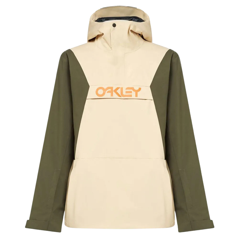 Veste de Ski Oakley Insulated Beige/Noir/Orange Logo