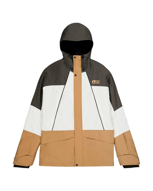 Veste de Ski Picture Colorblock Gris/Blanc/Marron